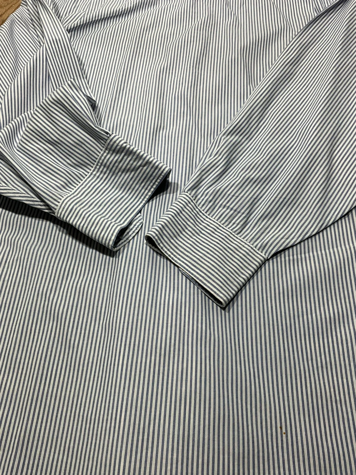 Chemise Tommy Hilfiger Regular Fit XL Chic Rayée Bleu Blanc – photo 8